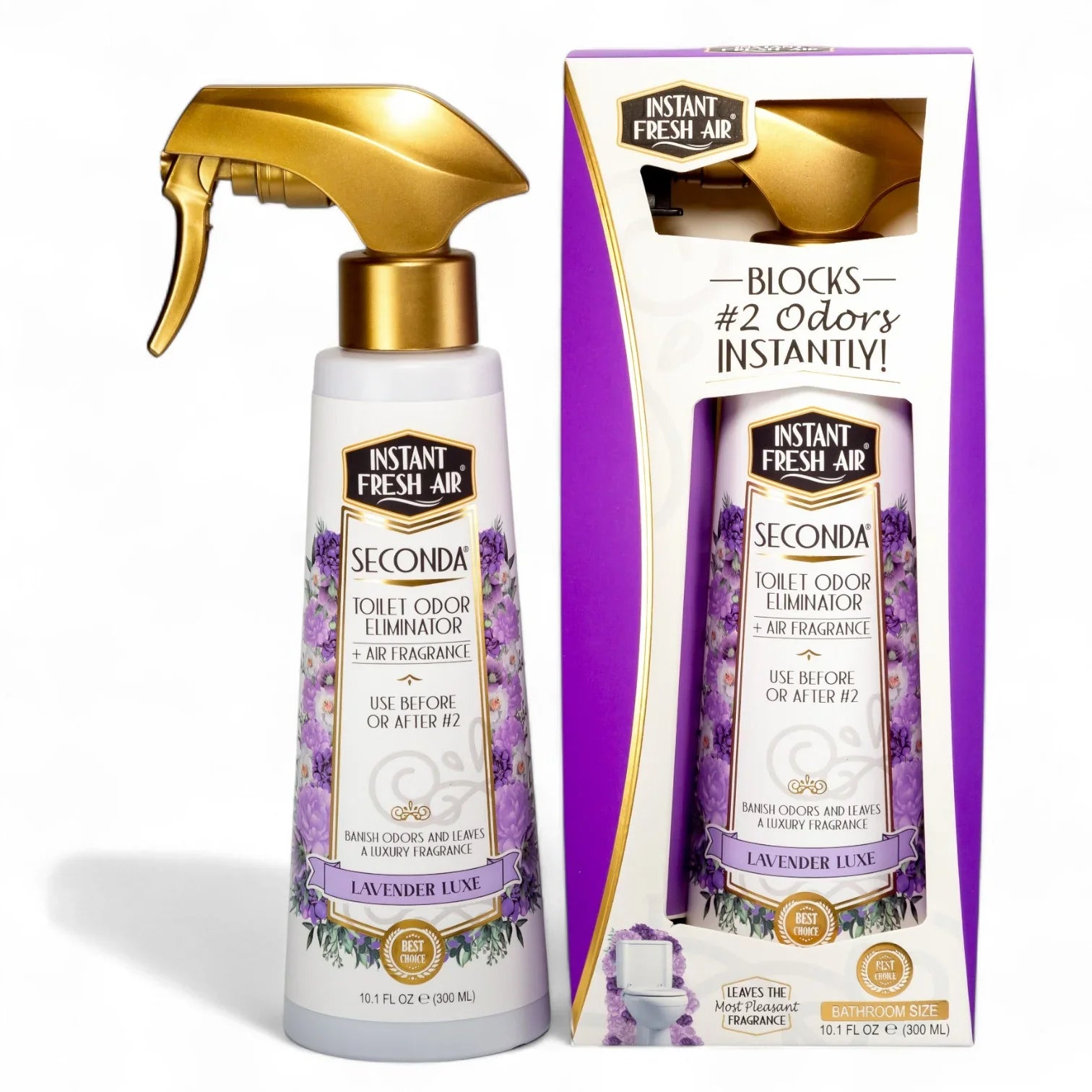 Seconda, Lavender Luxe, 10.1 Oz (300 Ml).