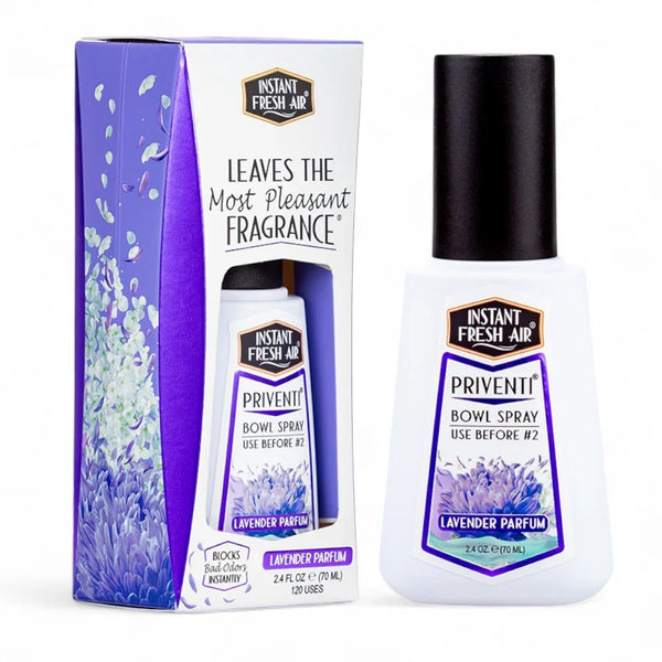 Priventi, Lavender Parfum, 2.4 Oz (70 Ml). - AromaQuest - Instant Fresh Air