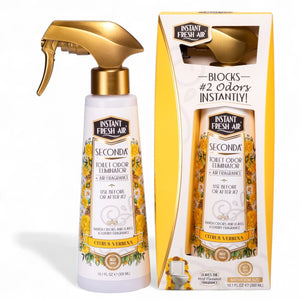 Seconda, Citrus Verbena, 10.1 Oz (300 Ml). - AromaQuest - Instant Fresh Air