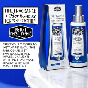 Clothes Freshener, Men, 6.76 Oz (200 Ml). - AromaQuest - Instant Fresh Air