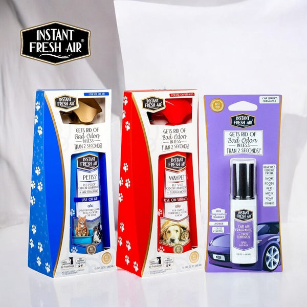 FRESH LIVING WITH PETS SET (1 Petiss, 1 Waypet, 1 Car Air).