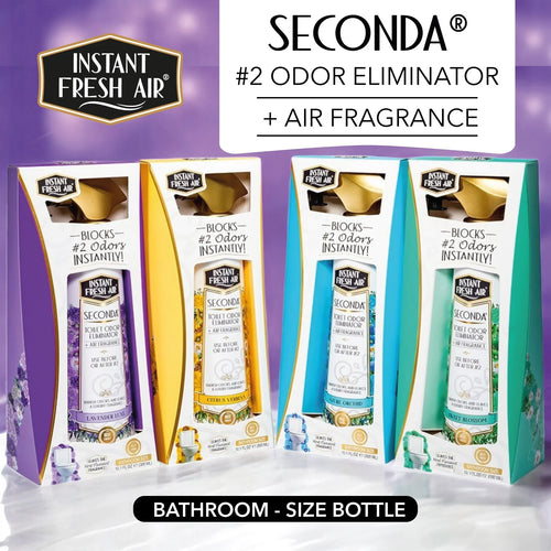 Seconda, 10.1 Oz (300 Ml) - AromaQuest - Instant Fresh Air