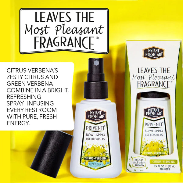 Priventi, Citrus-Verbena, 2.4 Oz (70 Ml). - AromaQuest - Instant Fresh Air