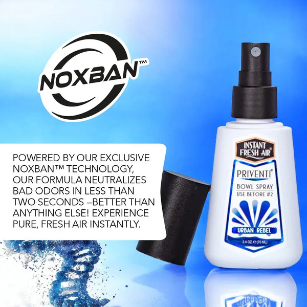 Priventi, Urban Rebel, 2.4 Oz (70 Ml). Pack of 2. - AromaQuest - Instant Fresh Air