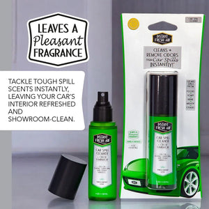 Car Spill Cleaner, 4 Oz (120 Ml). - AromaQuest - Instant Fresh Air