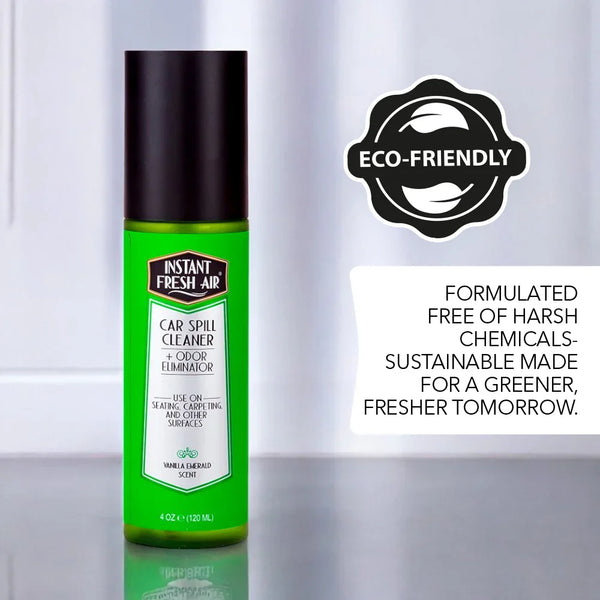 Car Spill Cleaner, 4 Oz (120 Ml). - AromaQuest - Instant Fresh Air