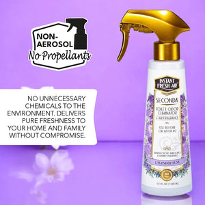 Seconda, Lavender Luxe, 10.1 Oz (300 Ml). - AromaQuest - Instant Fresh Air
