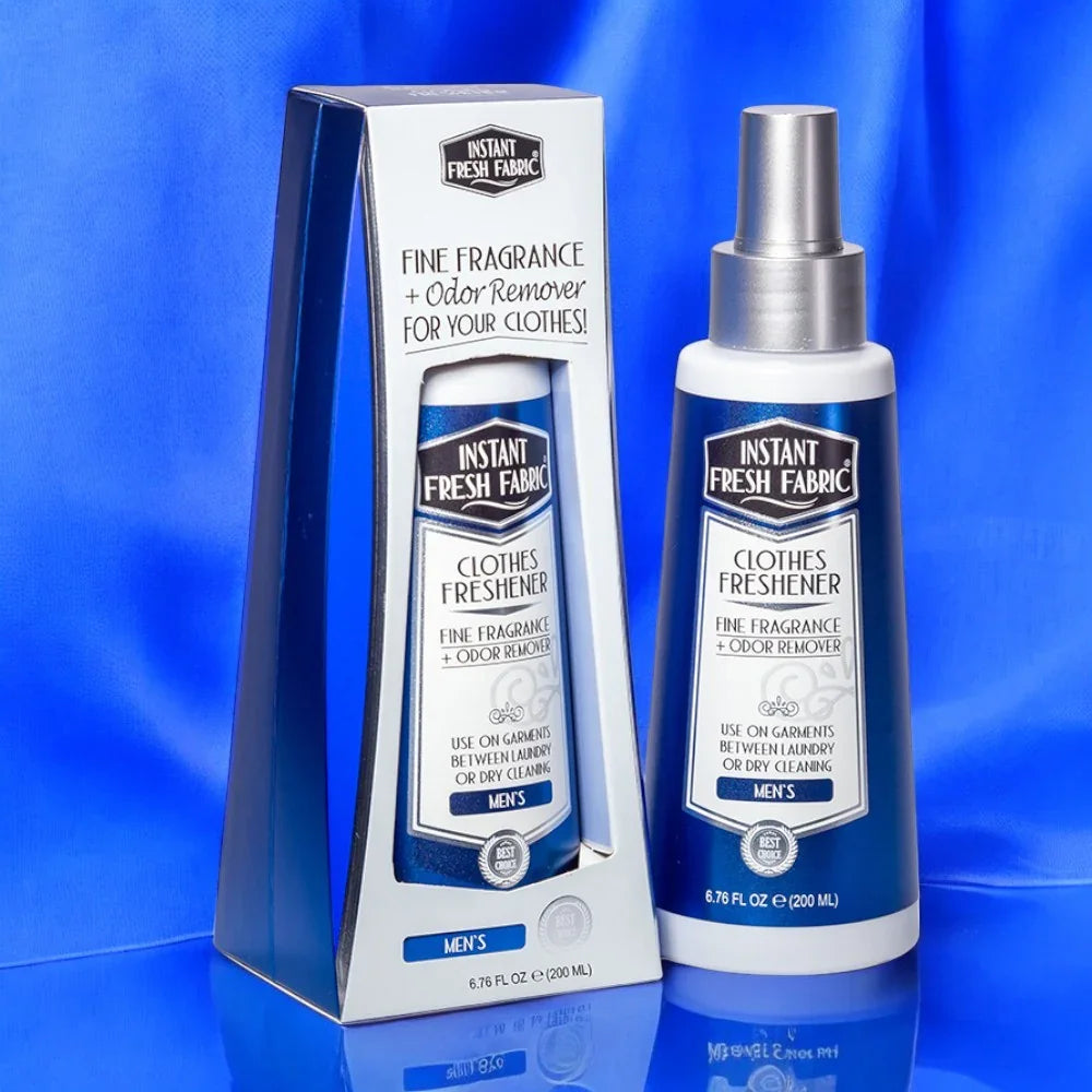 Clothes Freshener, Men, 6.76 Oz (200 Ml). - AromaQuest - Instant Fresh Air