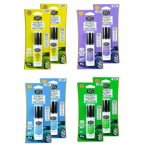 Car Air Fragrance, 1.35 Oz (40 Ml). 2 Pieces - Plastic Wrapped. - AromaQuest - Instant Fresh Air