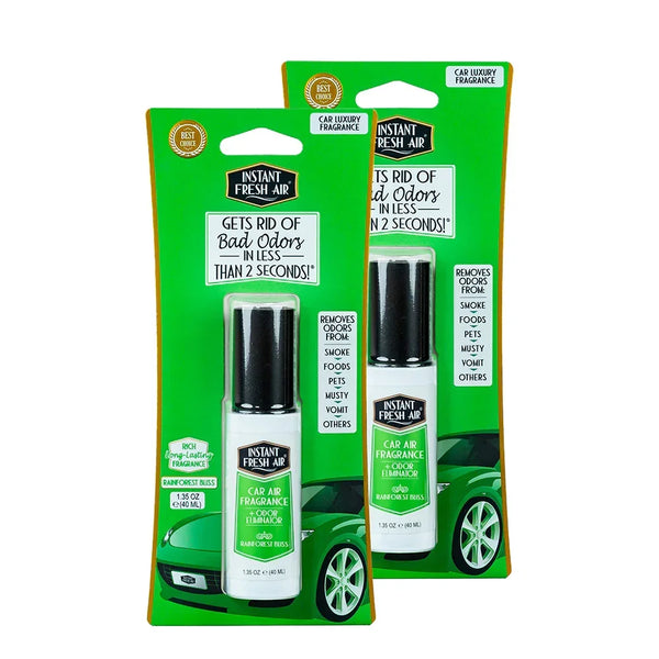 Car Air Fragrance, 1.35 Oz (40 Ml). 2 Pieces - Plastic Wrapped. - AromaQuest - Instant Fresh Air