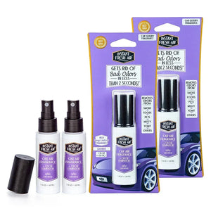 Car Air Fragrance, 1.35 Oz (40 Ml). 2 Pieces - Plastic Wrapped. - AromaQuest - Instant Fresh Air