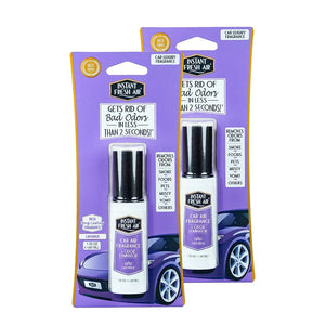 Car Air Fragrance, 1.35 Oz (40 Ml). 2 Pieces - Plastic Wrapped. - AromaQuest - Instant Fresh Air