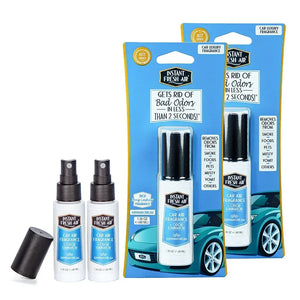Car Air Fragrance, 1.35 Oz (40 Ml). 2 Pieces - Plastic Wrapped. - AromaQuest - Instant Fresh Air