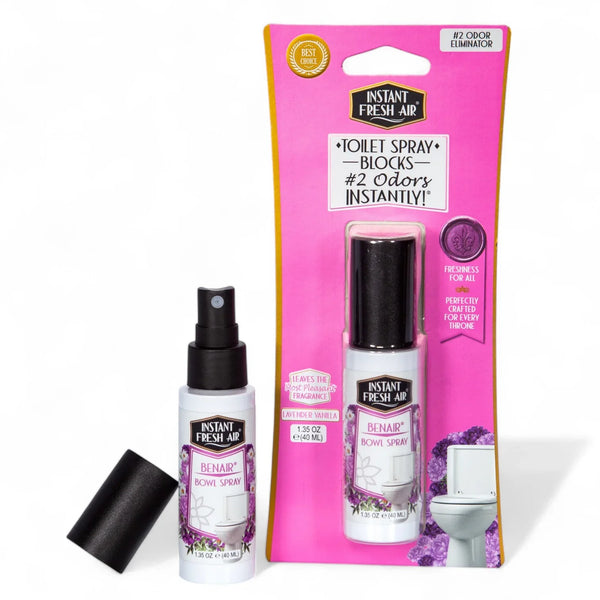 Benair, Lavender-Vanilla, 1.35 Oz (40 Ml). - AromaQuest - Instant Fresh Air