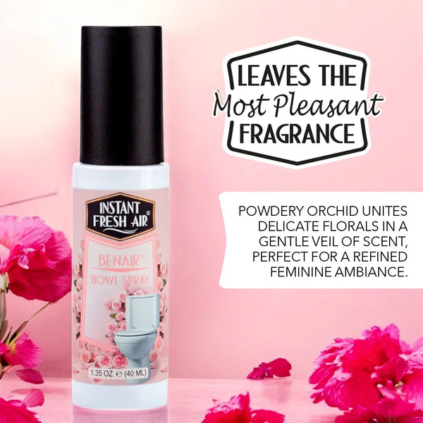 Benair, Powdery Rose, 1.35 Oz (40 Ml). - AromaQuest - Instant Fresh Air