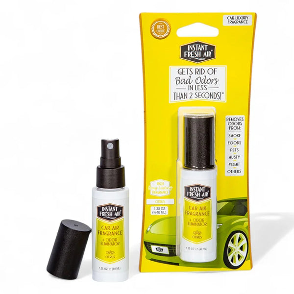 Car Air Fragrance, Citrus, 1.35 Oz (40 Ml). - AromaQuest - Instant Fresh Air