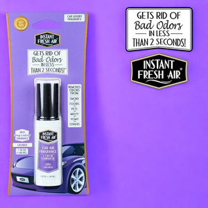 CAR FRESHNESS SET: 4 Car Air Lavender, 1.35 Oz (40 Ml) + 1 Car Spill, 4 Oz (120 Ml).