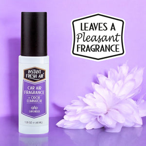 CAR FRESHNESS SET: 4 Car Air Lavender, 1.35 Oz (40 Ml) + 1 Car Spill, 4 Oz (120 Ml).