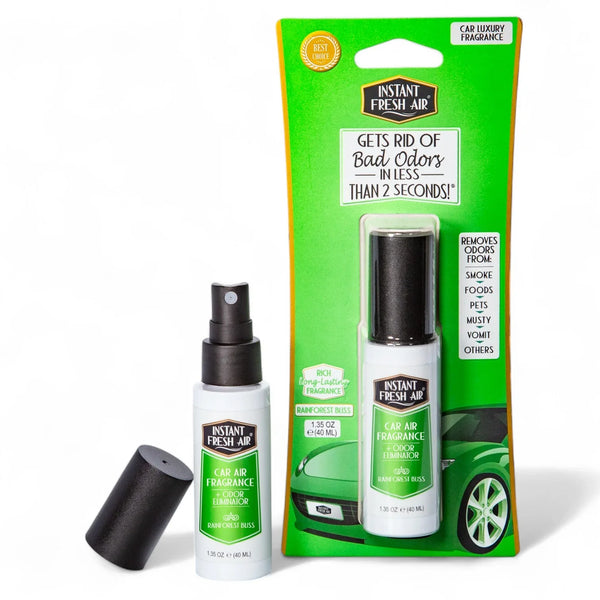Car Air Fragrance, Rainforest Bliss, 1.35 Oz (40 Ml). - AromaQuest - Instant Fresh Air