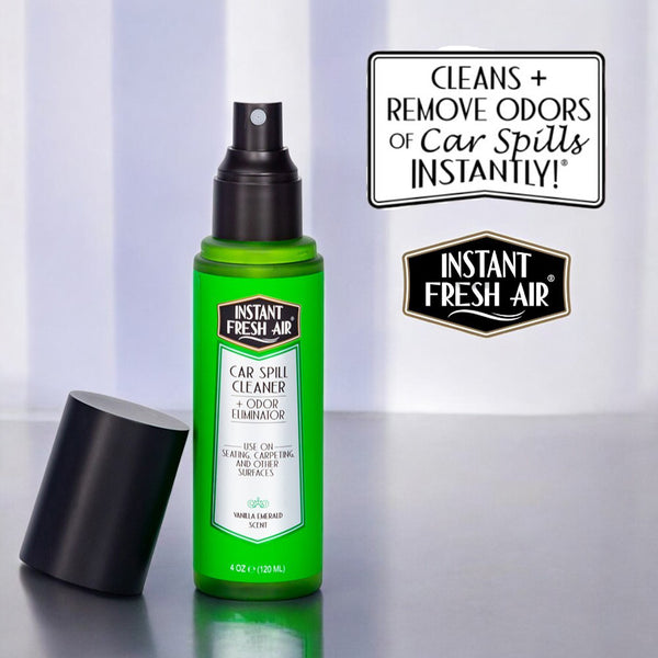CAR FRESHNESS SET: 4 Car Air Lavender, 1.35 Oz (40 Ml) + 1 Car Spill, 4 Oz (120 Ml).