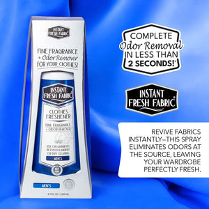 Clothes Freshener, 6.76 Oz (200 Ml) - AromaQuest - Instant Fresh Air