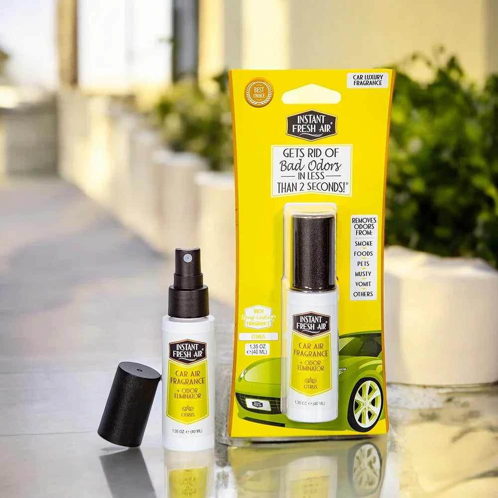 Car Air Fragrance, Citrus, 1.35 Oz (40 Ml). - AromaQuest - Instant Fresh Air