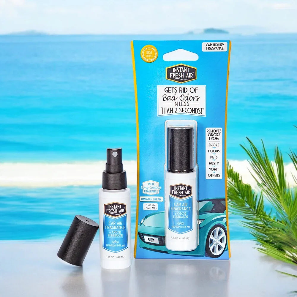 Car Air Fragrance, Hawaiian Dream, 1.35 Oz (40 Ml). - AromaQuest - Instant Fresh Air