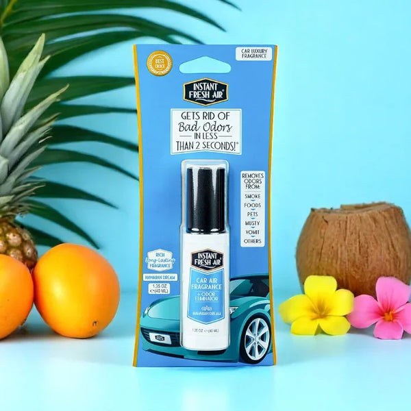 Car Air Fragrance, Hawaiian Dream, 1.35 Oz (40 Ml). - AromaQuest - Instant Fresh Air