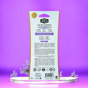 Car Air Fragrance, Lavender, 1.35 Oz (40 Ml). - AromaQuest - Instant Fresh Air