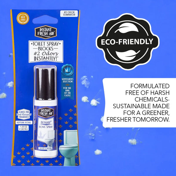 Benair, Neptune Royal, 1.35 Oz (40 Ml). - AromaQuest - Instant Fresh Air