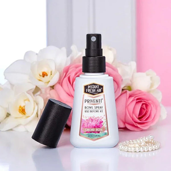 Priventi, Orchid Rose, 2.4 Oz (70 Ml). Pack of 2. - AromaQuest - Instant Fresh Air