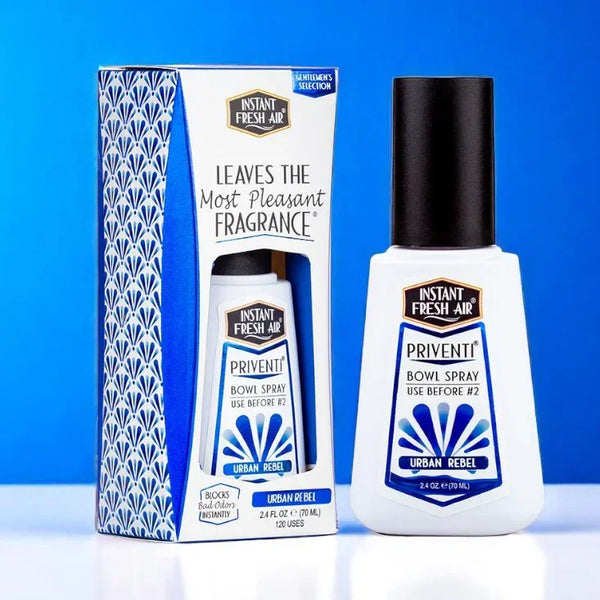 Priventi, Urban Rebel, 2.4 Oz (70 Ml). Pack of 2. - AromaQuest - Instant Fresh Air