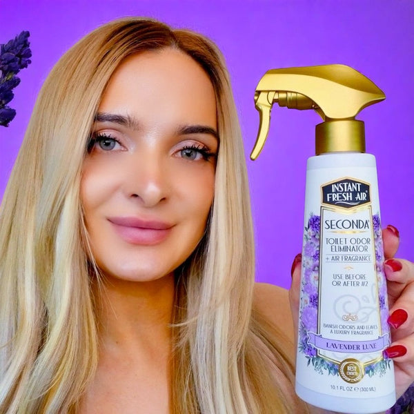 LUXURY BATHROOM FRESHNESS SET (2 Seconda, 1 Priventi, 1 Primiera).