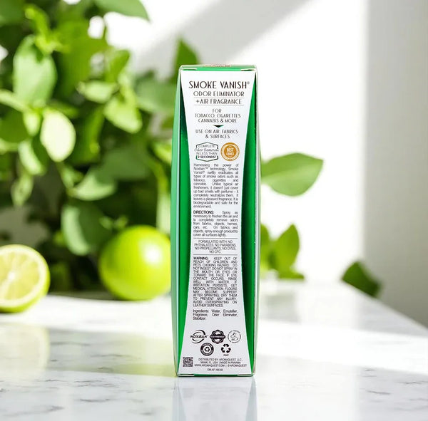 Smoke Vanish, Fresh Mist, 2 Oz (60 Ml). - AromaQuest - Instant Fresh Air