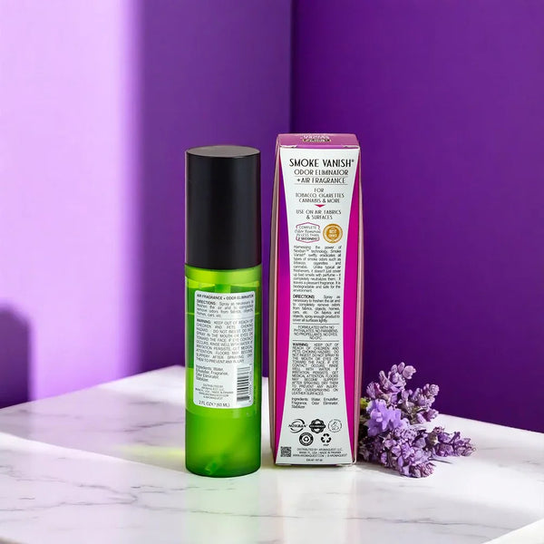 Smoke Vanish, Lavender, 2 Oz (60 Ml). - AromaQuest - Instant Fresh Air
