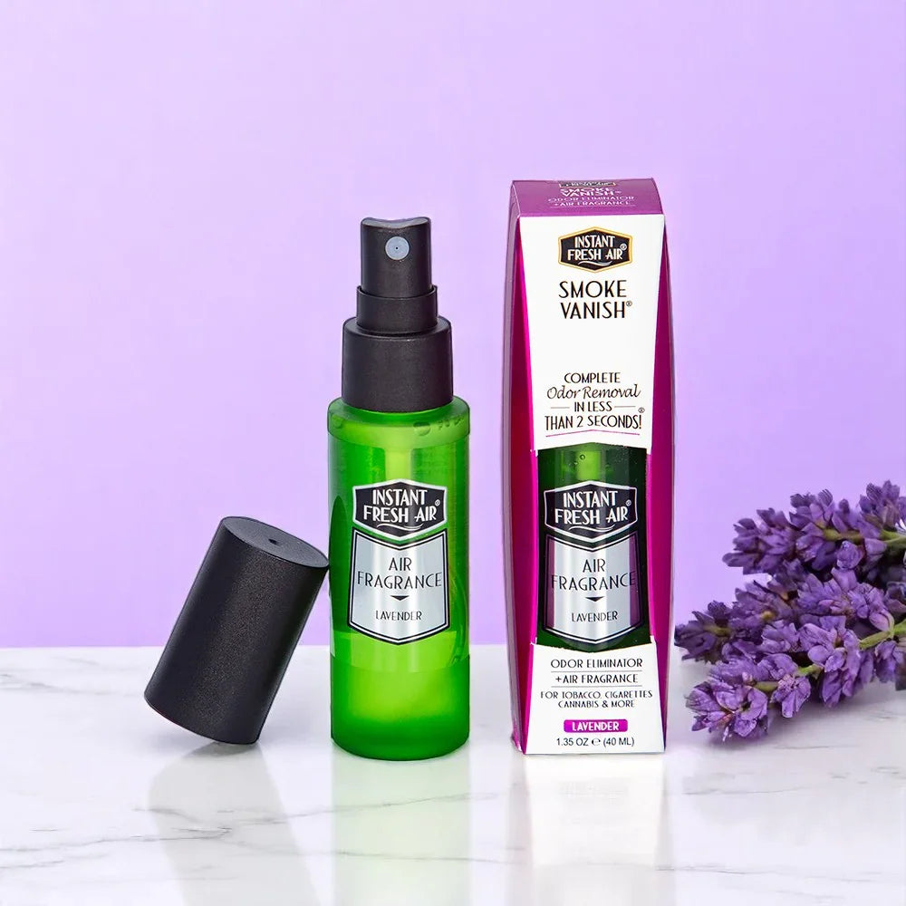 Smoke Vanish, Lavender, 1.35 Oz (40 Ml). - AromaQuest - Instant Fresh Air