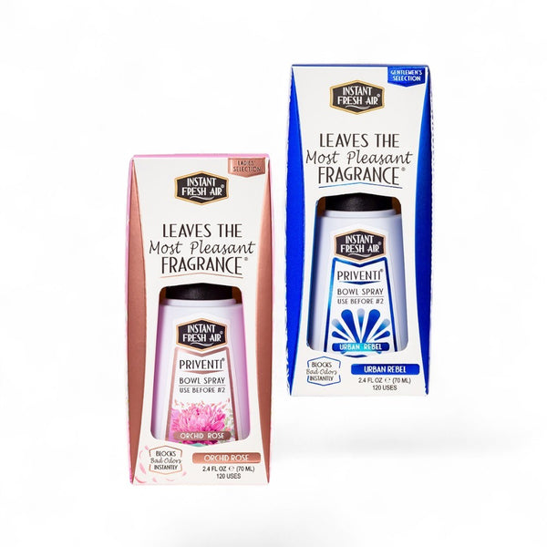 Priventi Bundle: Orchid Rose + Urban Rebel, 2.4 Oz (70 Ml). Pack of 2