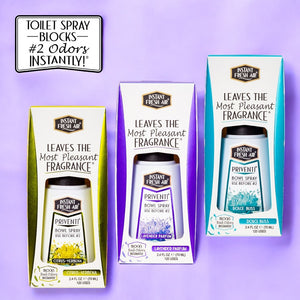 Priventi Bundle: Dolce Bliss + Lavender Parfum + Citrus-Verbena, 2.4 Oz (70 Ml). Pack of 3