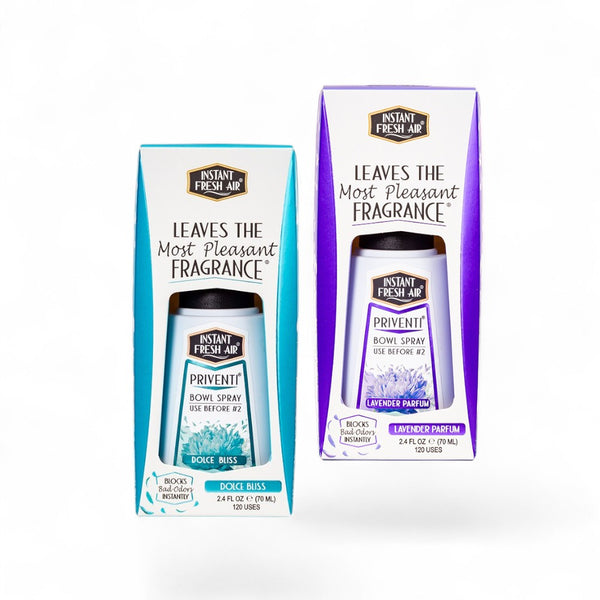 Priventi Bundle: Dolce Bliss + Lavender Parfum, 2.4 Oz (70 Ml). Pack of 2