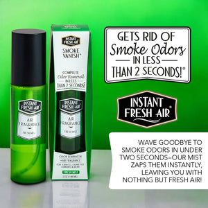 Smoke Vanish, Fresh Mist, 2 Oz (60 Ml). - AromaQuest - Instant Fresh Air