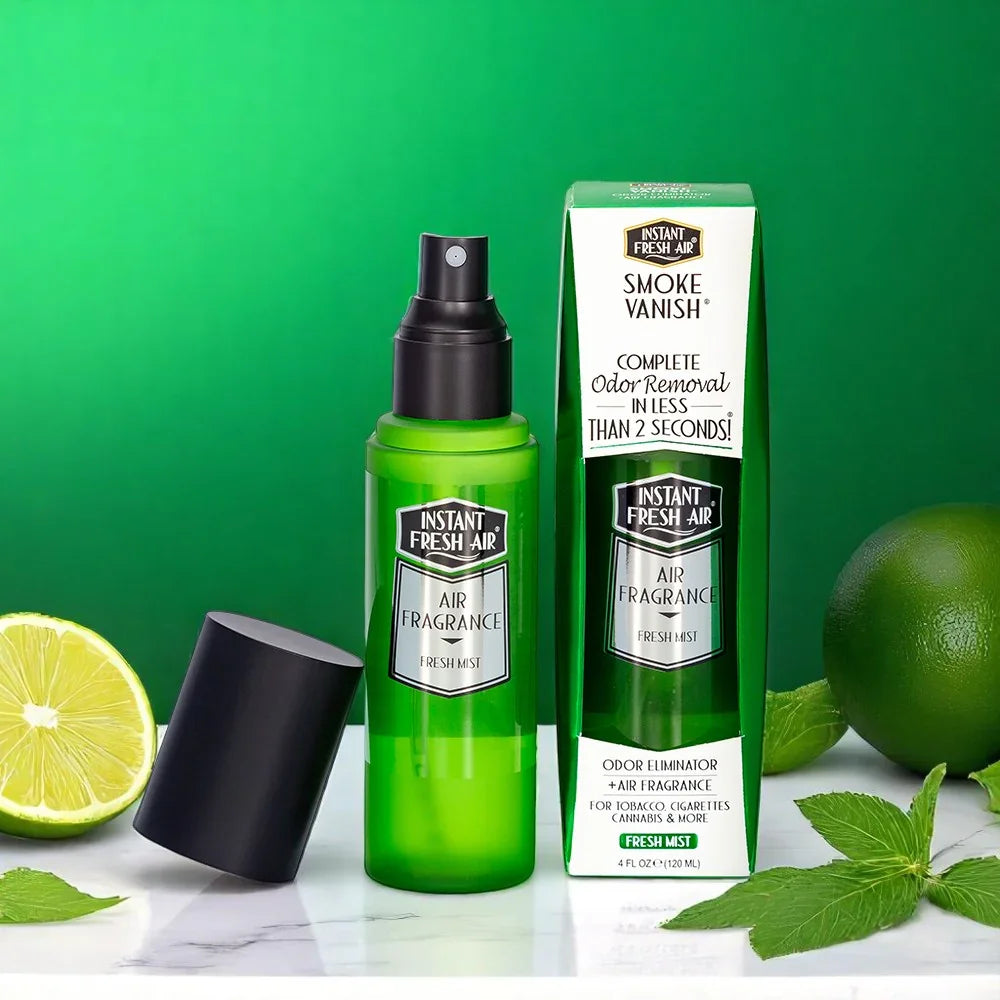 Smoke Vanish, Fresh Mist, 4 Oz (120 Ml). - AromaQuest - Instant Fresh Air