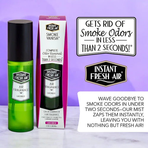 Smoke Vanish, Lavender, 2 Oz (60 Ml). - AromaQuest - Instant Fresh Air