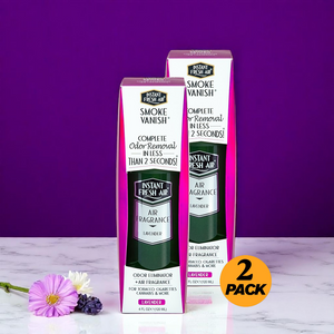 Smoke Vanish, Lavender, 4 Oz (120 Ml). Pack of 2.