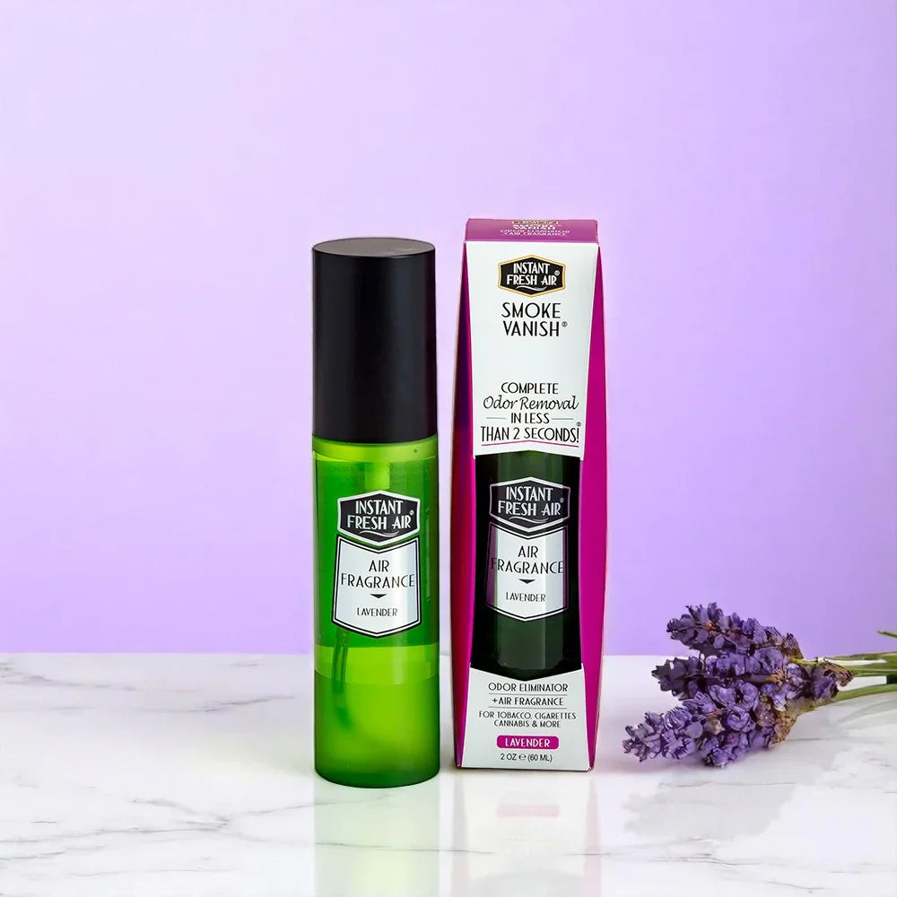 Smoke Vanish, Lavender, 2 Oz (60 Ml). - AromaQuest - Instant Fresh Air